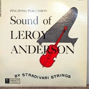Vintageb Vinyl records Sound of Leroy Anderson